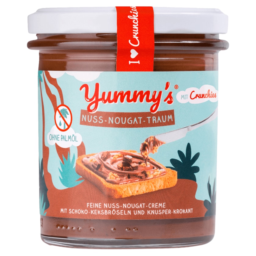 Yummy's Nuss-Nougat-Traum Creme 350g